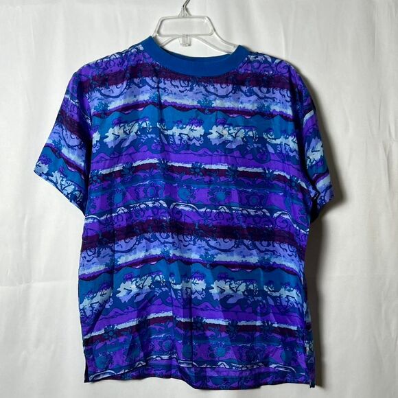 Vintage Carole Little 100% Silk Two Piece Set size 8 Medium - Picture 3 of 8